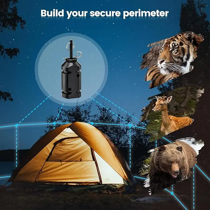 Camp Security Perimeter Trip Wire Alarm – Anti-Intruder System