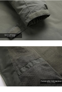Waterproof Windbreaker Jacket – Outdoor Hiking, Camping & Fishing Casual Coat