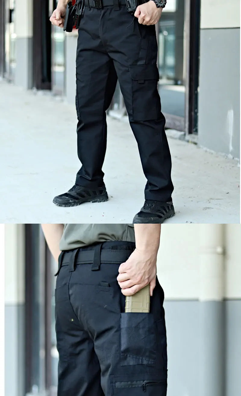 Outdoor Cargo Pants – Waterproof Multi-Pocket Outdoor Work & Training Trousers