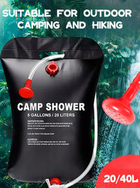 20/40L Portable Outdoor Shower Bag – Waterproof & Durable