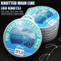 Heavy Duty Pre-Tied Fishing Rigs – Handmade Fishing Line Rigs (10LB-100LB)