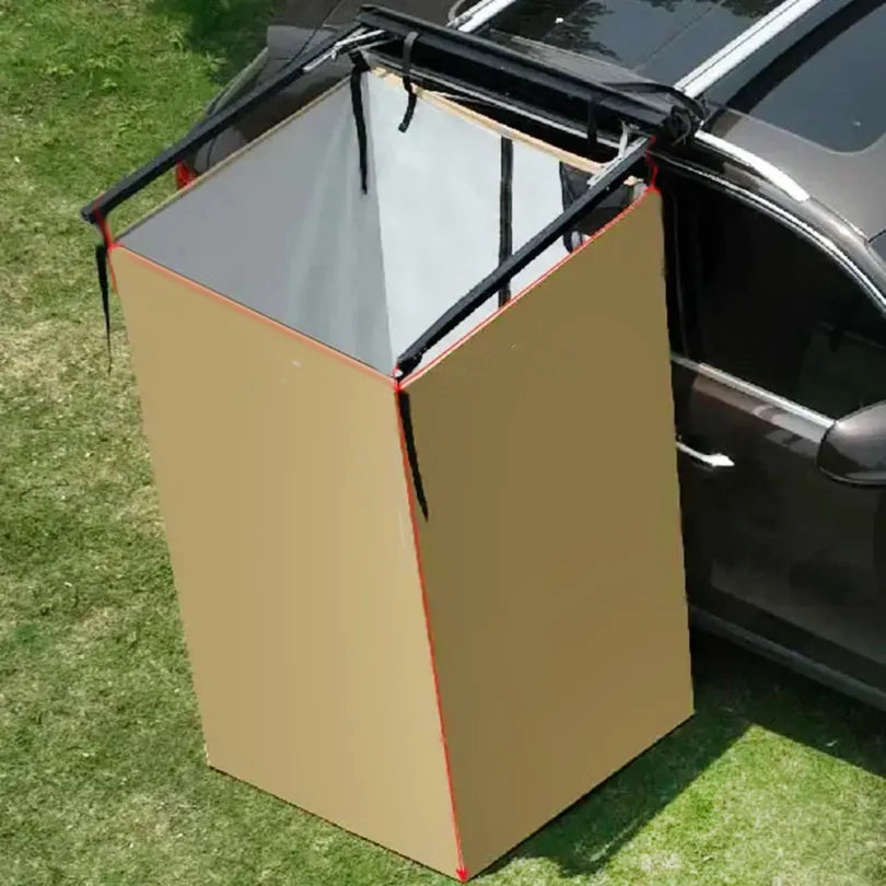 Car Side Shower Tent – Waterproof Privacy Shelter for Camping