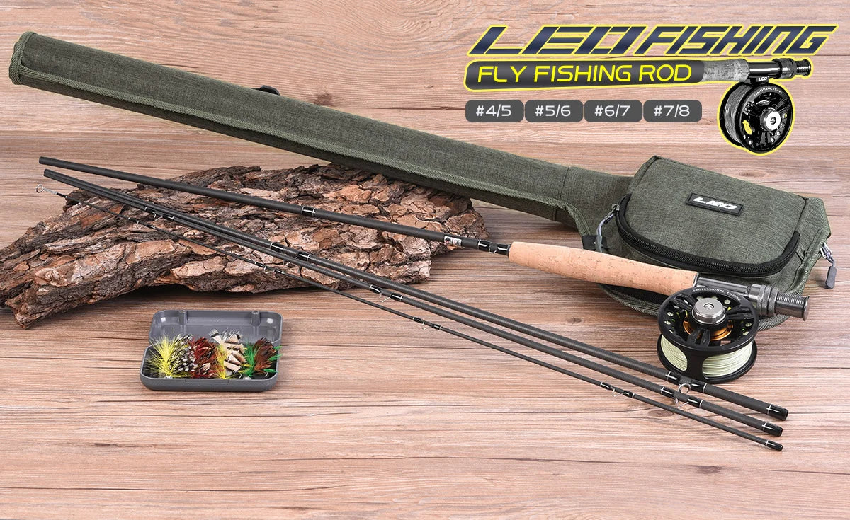 Portable Telescopic Fly Fishing Rod – High Carbon Fiber Travel Fishing Pole