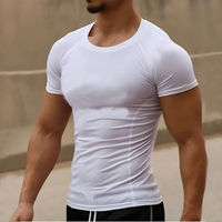 Men’s Compression Running T-Shirt – Quick Dry Short Sleeve Gym & Training Sportswear