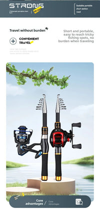 Heavy Duty Surf Fishing Rod – Saltwater & Freshwater Spinning & Casting Fishing Pole (1.6M-2.1M)