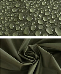 3 In 1 Outdoor Raincoat Hooded Sleeve Waterproof Rain Poncho Motorcycle Rain Cover Camping Hiking Travel Rainwear