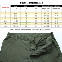 Men’s Lightweight Waterproof Cargo Pants – Quick Dry Tactical Trousers for Camping & Outdoor Use