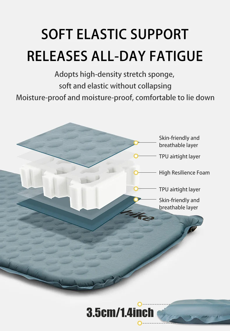 Naturehike Self Inflating Camping Air Mattress Portable Bed