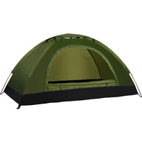 Ultralight 1-2 Person Camping Tent – Single Layer Portable Hiking Tent with Anti-UV Coating for Backpacking