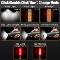 Outdoor Retractable Camping Lamp – 1000 Lumen LED Rechargeable