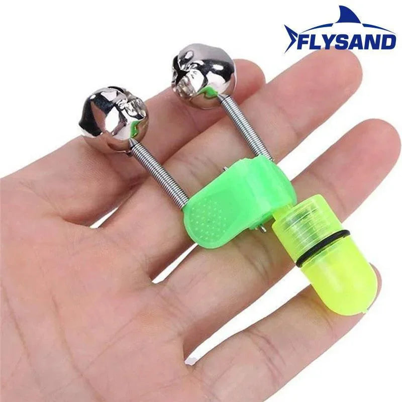 Electronic Fishing Bite Alarm – Loud LED Buzzer Indicator for Day & Night Fishing