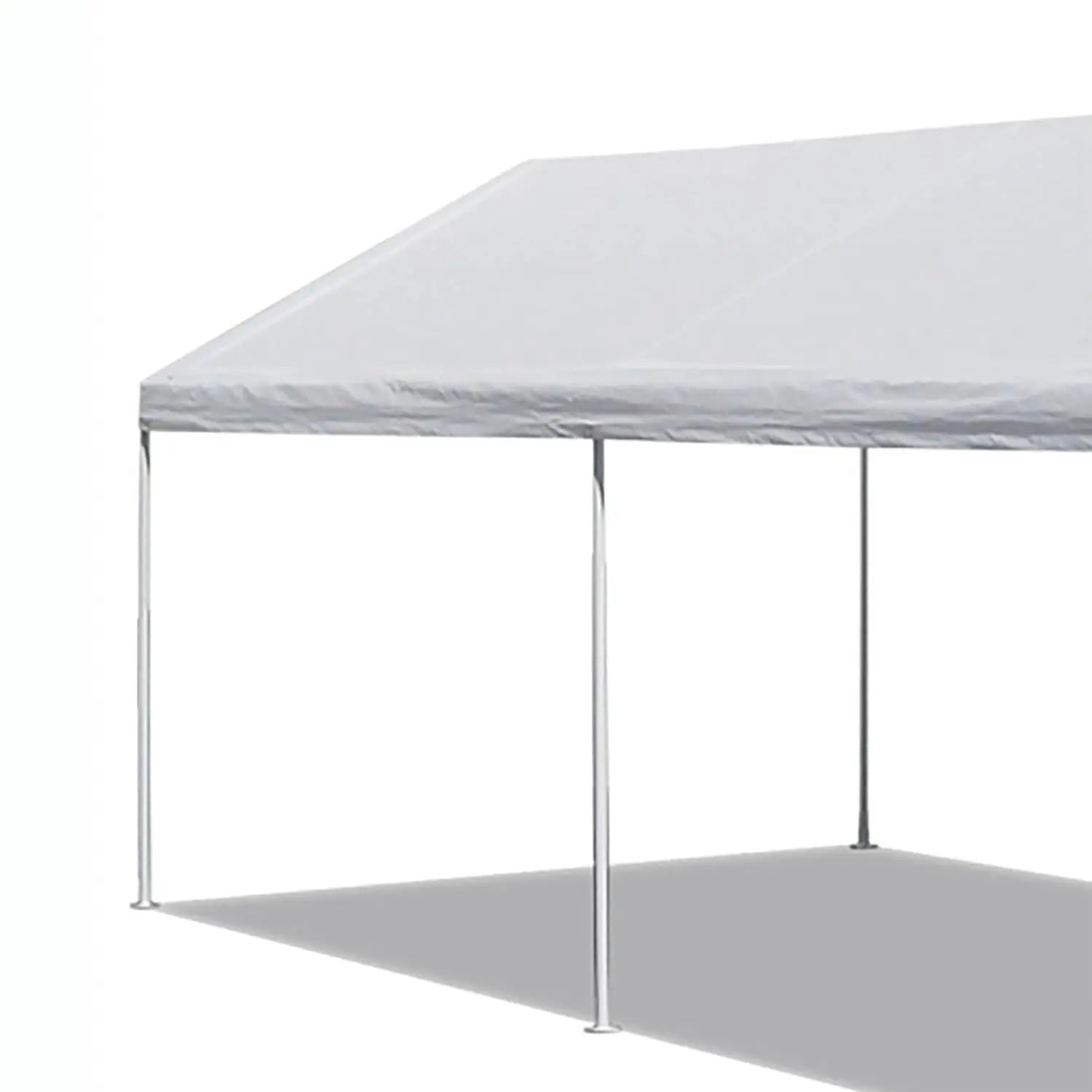10x20 Heavy Duty Powder Coated Steel Frame Pop Up Carport 6 Stakes for Outdoor Events, Customized