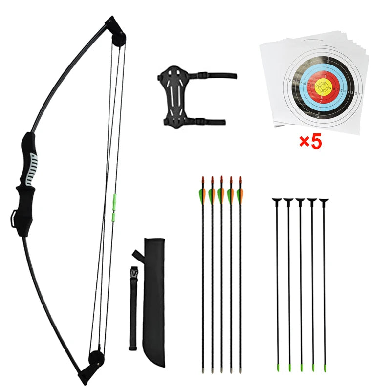 Beginner Archery Set - Compound Bow & Arrow for Practice