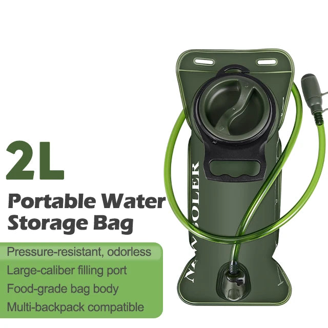 1.5L-3L Hydration Pack Water Bladder - Leakproof & BPA-Free