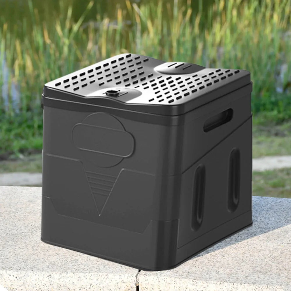 Movable Portable Toilet – Folding Travel Toilet for Car & Emergency Use