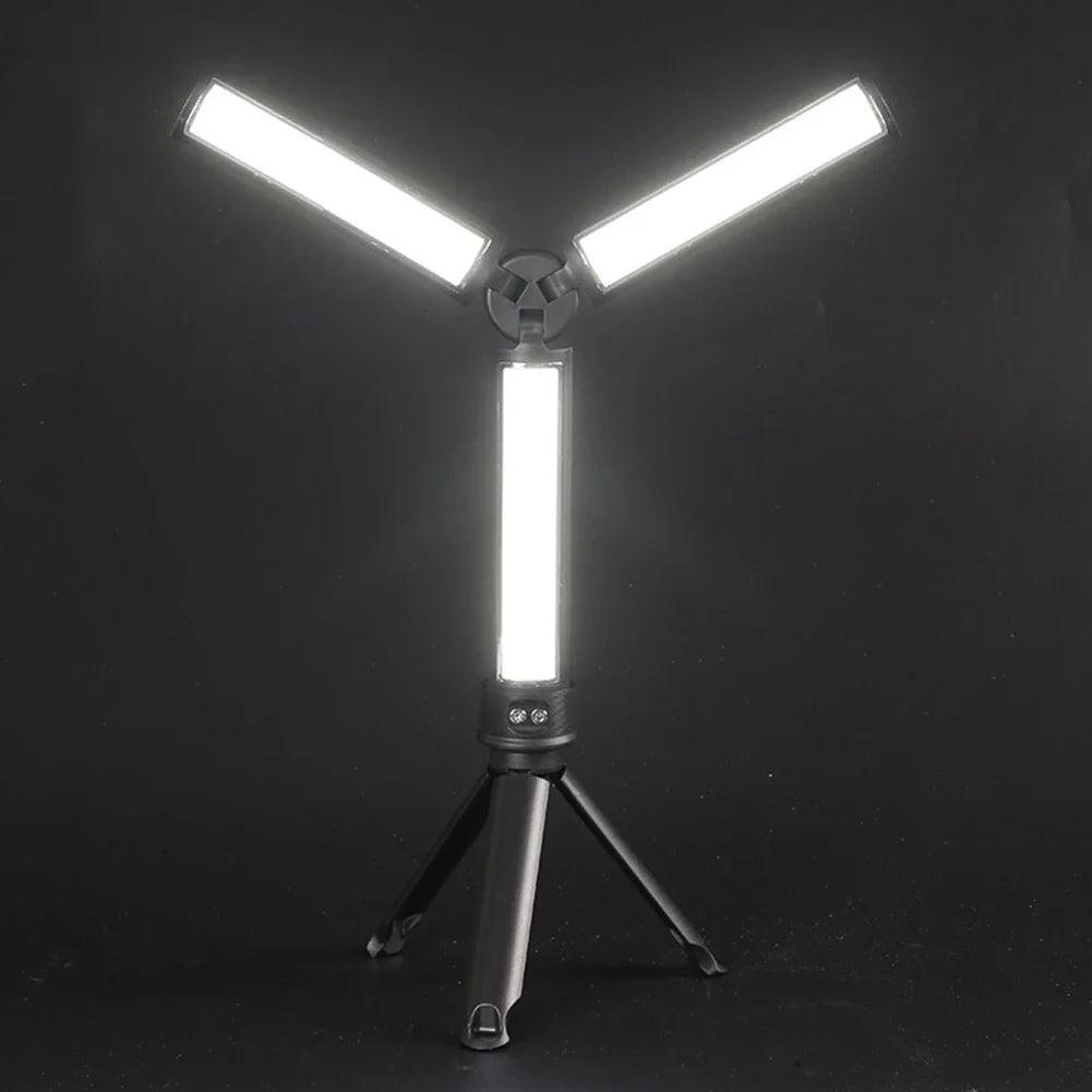 LED Emergency Floodlight Work Lamp with USB Charging & Bracket