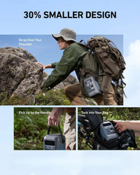 C300 300W Portable Power Station (288Wh) – LiFePO4 Solar Generator for Camping & Backup Power