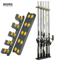 Heavy Duty Wall Fishing Rod Holder Rack – Vertical Storage Organizer for Up to 10 Rods