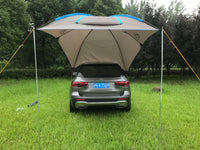 280x190cm Car Rear Tent Outdoor Camping Beach Travel Waterproof Sun Shelter Automobile Awning Rooftop Rain Canopy for SUV Sedan