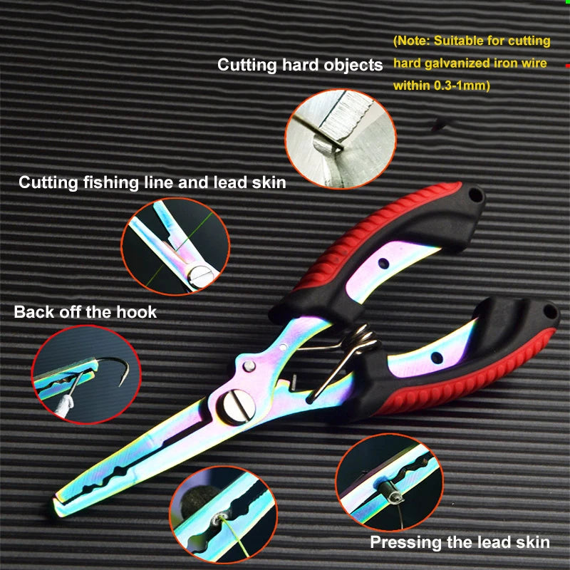 Heavy Duty Anti-Slip Fishing Pliers – High Strength Fishing Line Cutter & Hook Tool