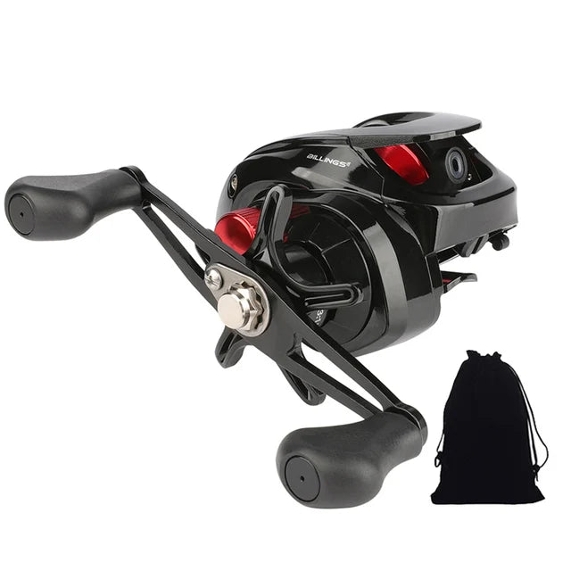 Heavy Duty Baitcasting Fishing Reel – 8KG Max Drag Casting Reel for Saltwater & Freshwater Fishing