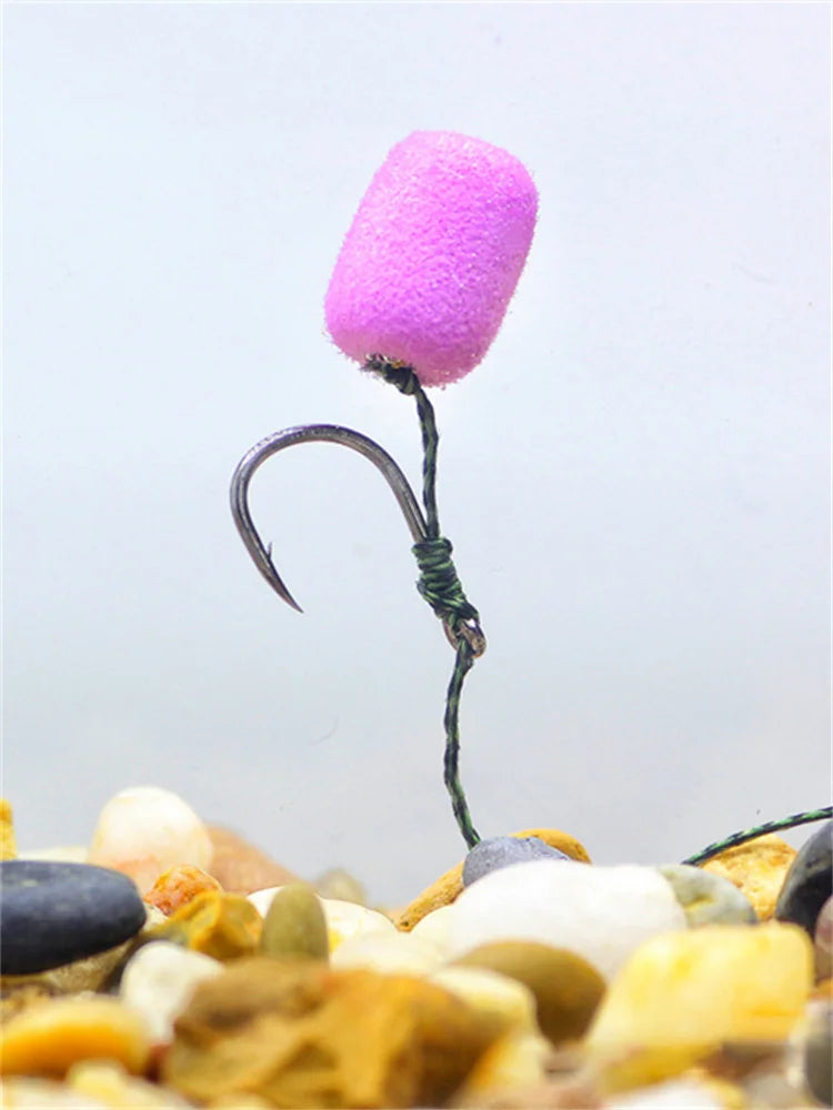 Floating Boilies Carp Fishing Bait Set – High Buoyancy Hair Rig Fishing Baits (15PCS)