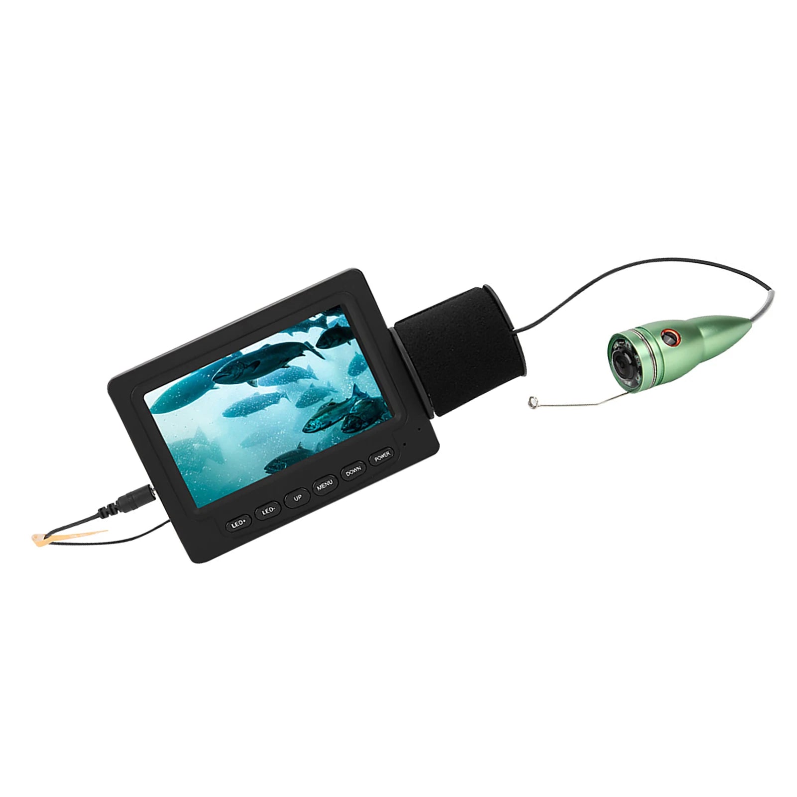 4.3" HD Underwater Visual Fish Finder Portable Fishing Camera Kit Color Screen Monitor And Waterproof Camera
