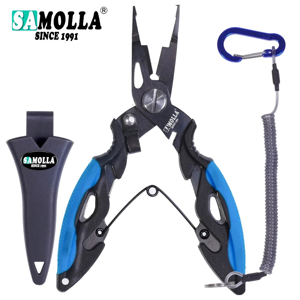 Heavy Duty Multifunction Fishing Pliers – Stainless Steel Hook Remover & Line Cutter Tool