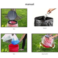 Eco-Friendly Poo Powder Gel for Camping Toilet Waste Disposal