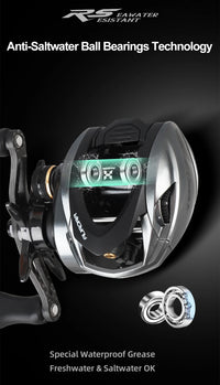 Ultra Lightweight BFS Baitcasting Reel – Aluminum Spool Fishing Reel for Bass & Trout Fishing
