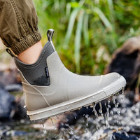 Men’s Heavy Duty Waterproof Rain Boots – Durable Outdoor Fishing & Work Boots
