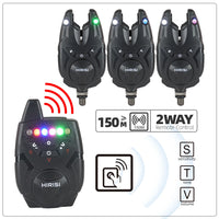 Wireless Carp Fishing Bite Alarm Set – Waterproof LED Bite Indicator System