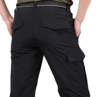 Men’s Lightweight Waterproof Cargo Pants – Quick Dry Tactical Trousers for Camping & Outdoor Use