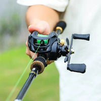 Heavy Duty Telescopic Baitcasting Rod & Reel Combo – Full Fishing Kit with Carry Bag