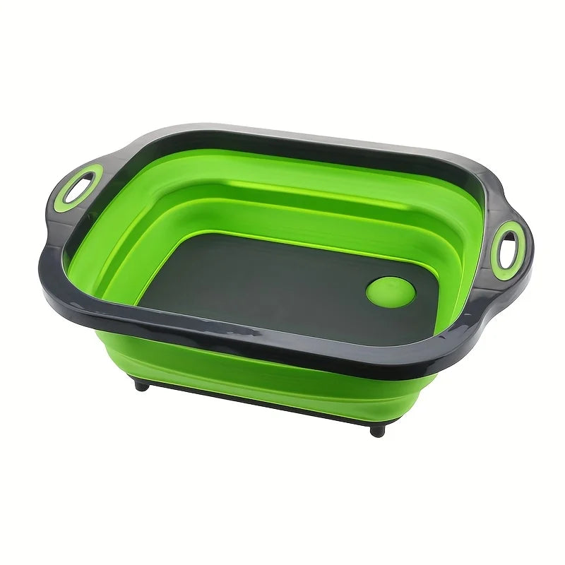 Portable Foldable Basin with Sink & Storage – Perfect for Travel