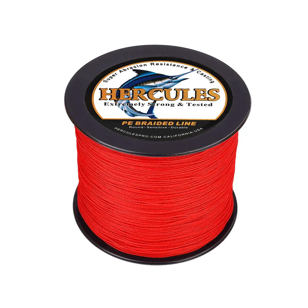 Hercules 12 Strands Braided Fishing Line – 300M-1000M, 10-200LB