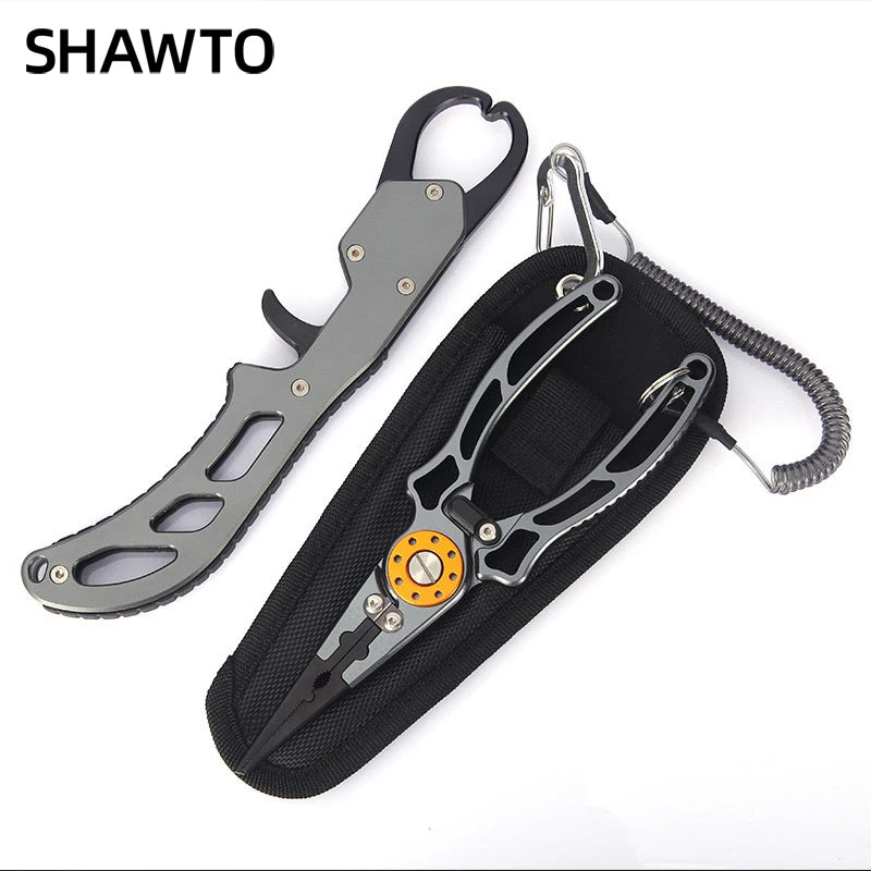 Shawto Fishing Pliers & Grip – Anti-Corrosion Aluminum Tool