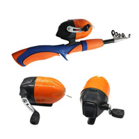 Super Hard Carbon Fiber Fishing Rod & Reel Combo – Heavy Duty Boat, Ice & Fly Fishing Rod Set