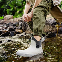 Men’s Heavy Duty Waterproof Rain Boots – Durable Outdoor Fishing & Work Boots