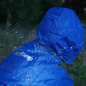 KingCamp Hooded Stadium Blanket - Waterproof & Windproof Fleece Blanket For Sports, Concerts, Park, Travel & Hiking
