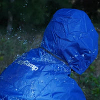 KingCamp Hooded Stadium Blanket - Waterproof & Windproof Fleece Blanket For Sports, Concerts, Park, Travel & Hiking