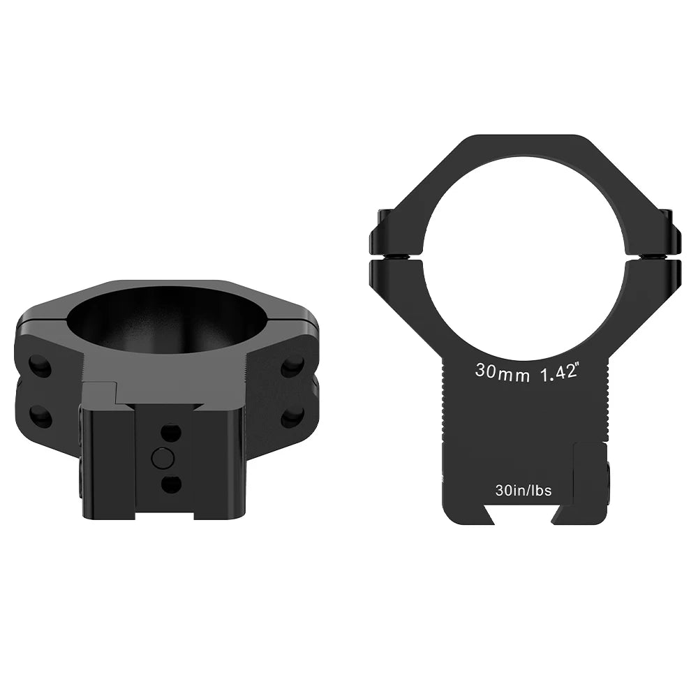WestHunter 11mm Dovetail Scope Mounts 30MM / 34MM High Profile