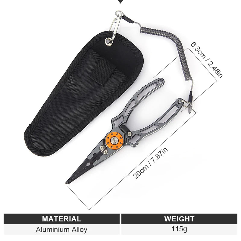 Shawto Fishing Pliers & Grip – Anti-Corrosion Aluminum Tool