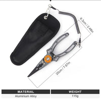 Shawto Fishing Pliers & Grip – Anti-Corrosion Aluminum Tool