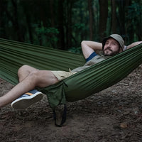 Portable Heavy Duty Camping Hammock with Straps & Storage Bag – Lightweight Outdoor Hammock for Hiking & Travel