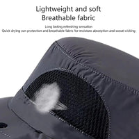 UV Protection Fishing & Hiking Hat – Outdoor Bucket Hat with Neck Flap for Men & Women