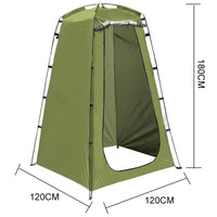 Foldable Shower Base with Drain Hose for Camping & Outdoor Use