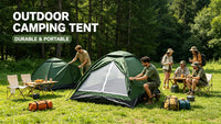 2 Person Ultralight Camping Tent – Dual Layer Waterproof Outdoor Hiking Tent with Sun Protection