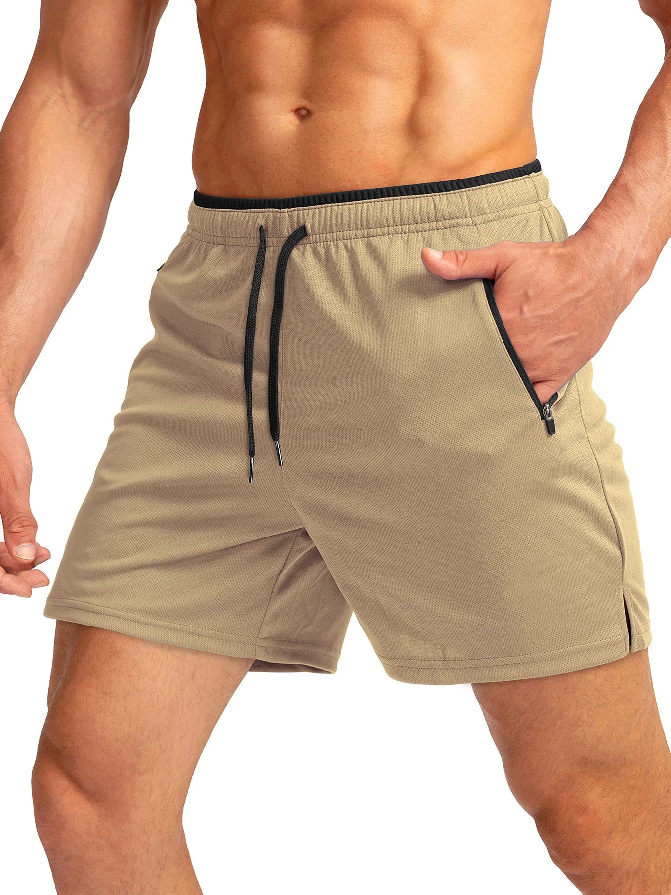 Men’s Performance Fishing Shorts – Breathable Quick Dry Outdoor Shorts for Camping, Running & Beachwear