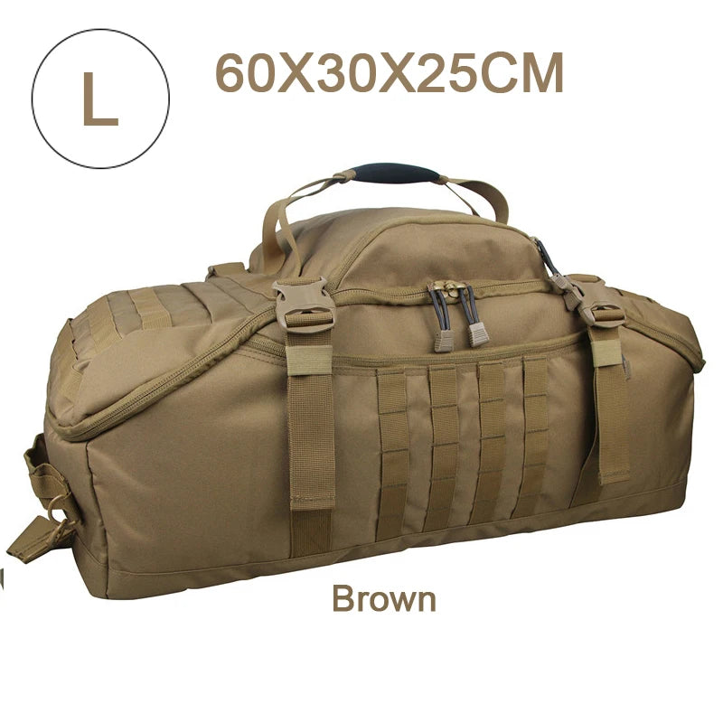 LQARMY 30L 50L 80L Tactical Backpack for Hiking & Travel